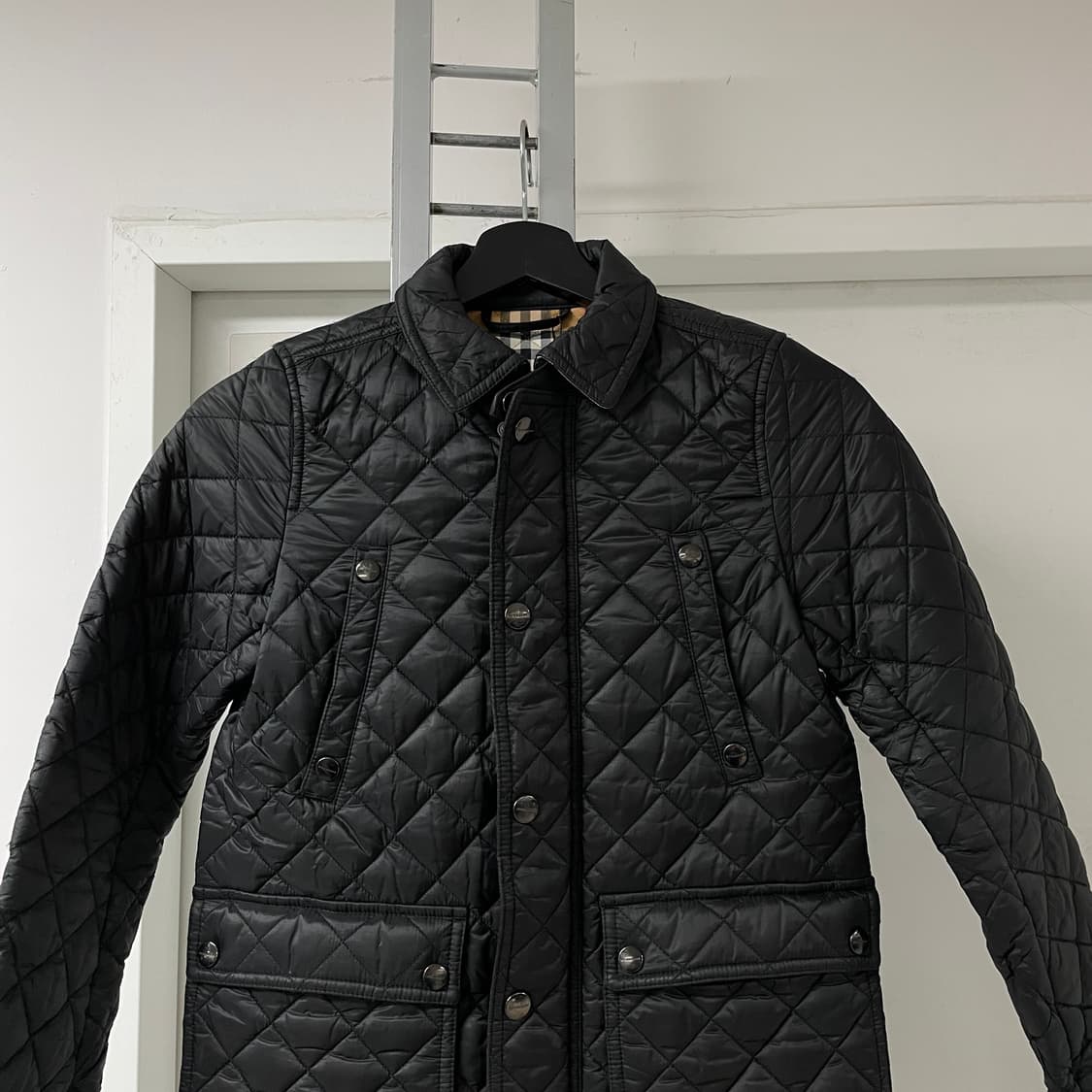 버버리 퀄팅 자켓 블랙 10Y(W) 상품이미지2