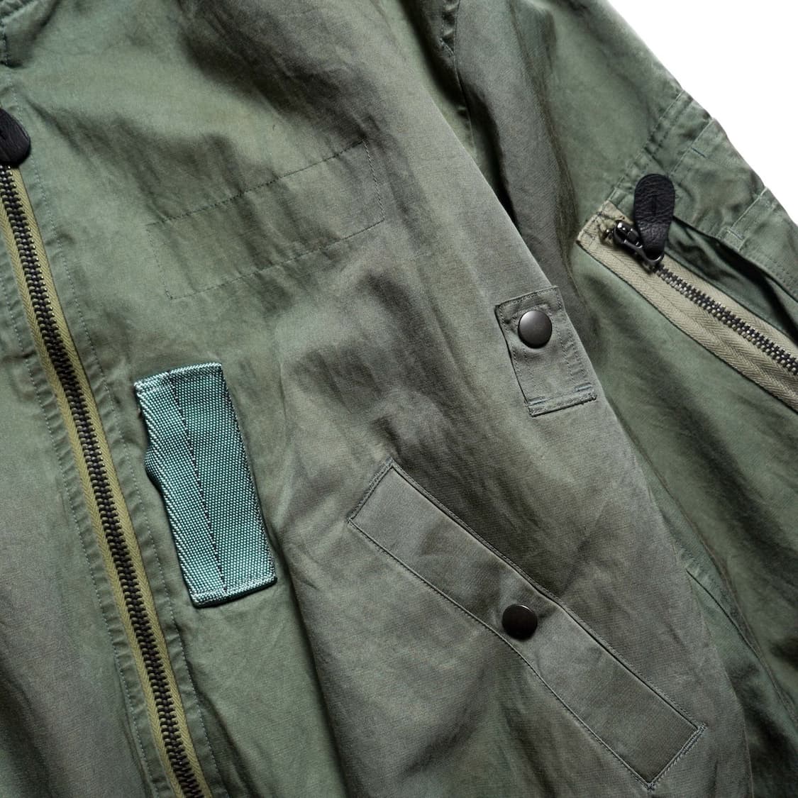 [1] 아프레쎄 26SS 실크 플라이트 자켓 상품이미지3