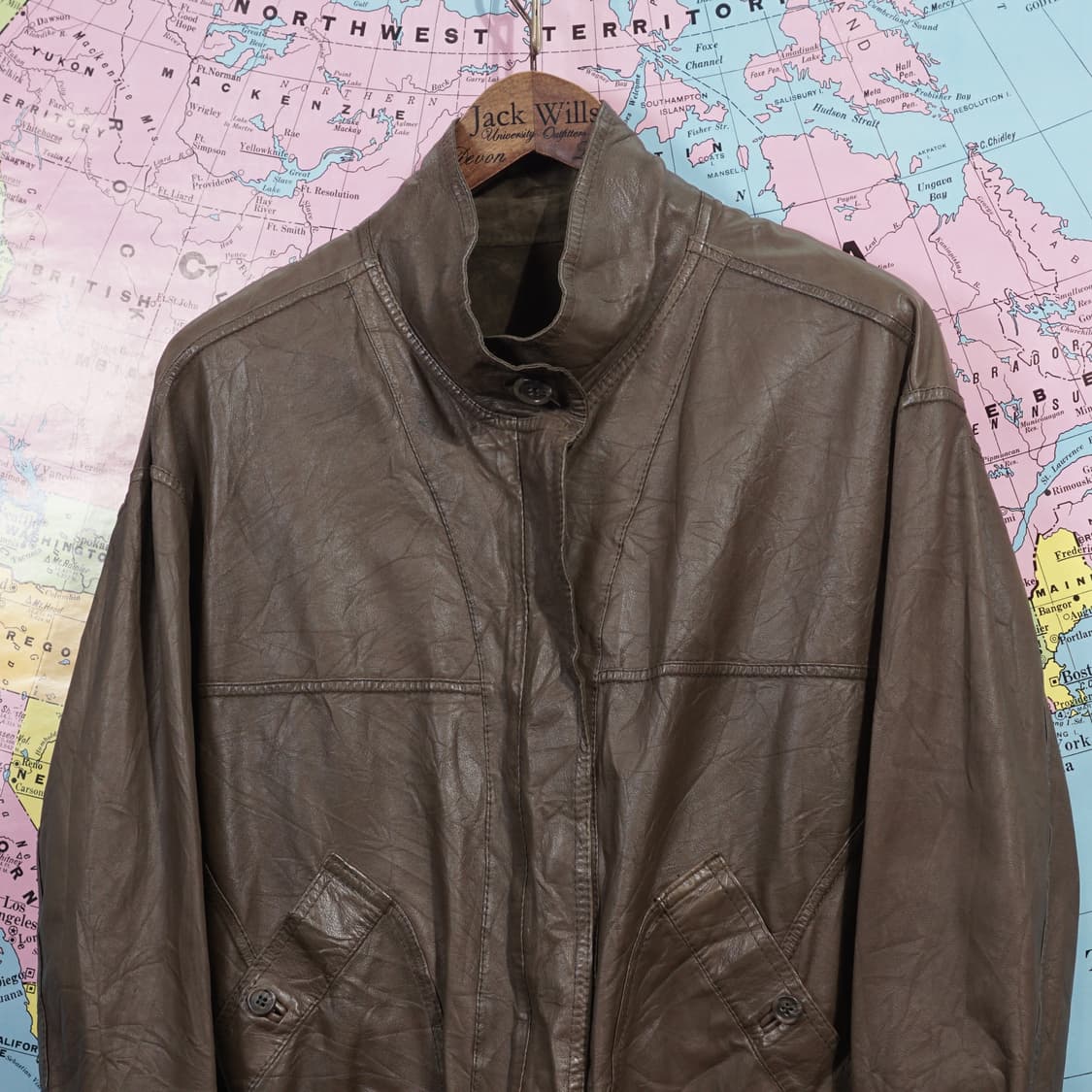 1990s  Bally 이태리 램스킨 리버시블 레더자켓 상품이미지3