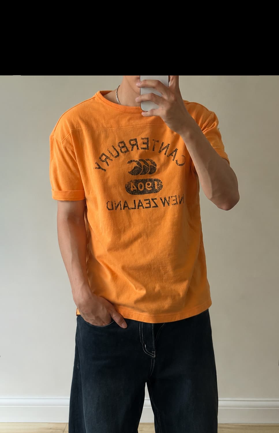 canterbury 빈티지 그래픽 반팔티 상품이미지1