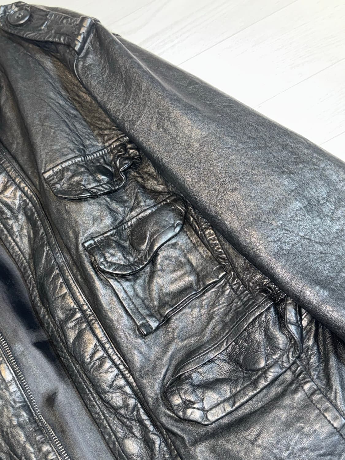 리얼레더 램스킨 가죽자켓 상품이미지2