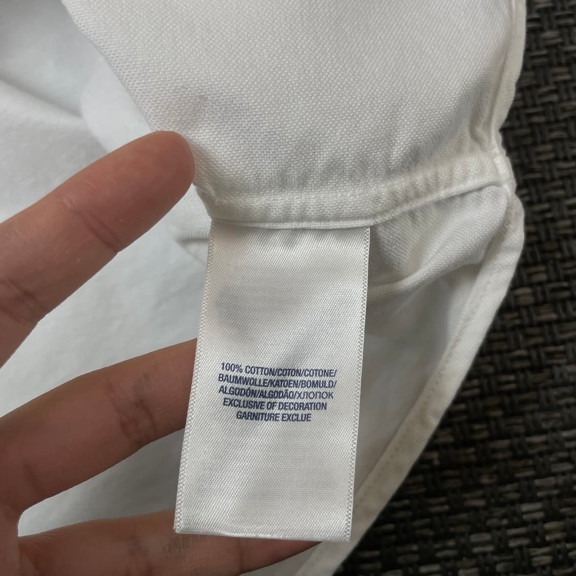 폴로랄프로렌 화이트 옥스포드 긴팔 셔츠 20 상품이미지6