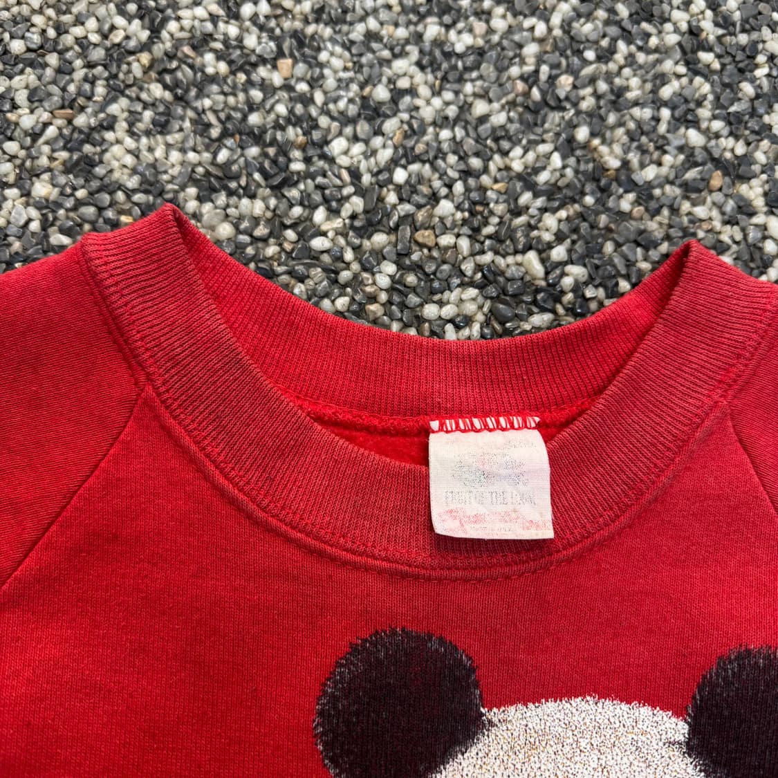 90s 프룻오브더룸 판다곰 스웻셔츠 맨투맨 made in USA (M)  상품이미지7