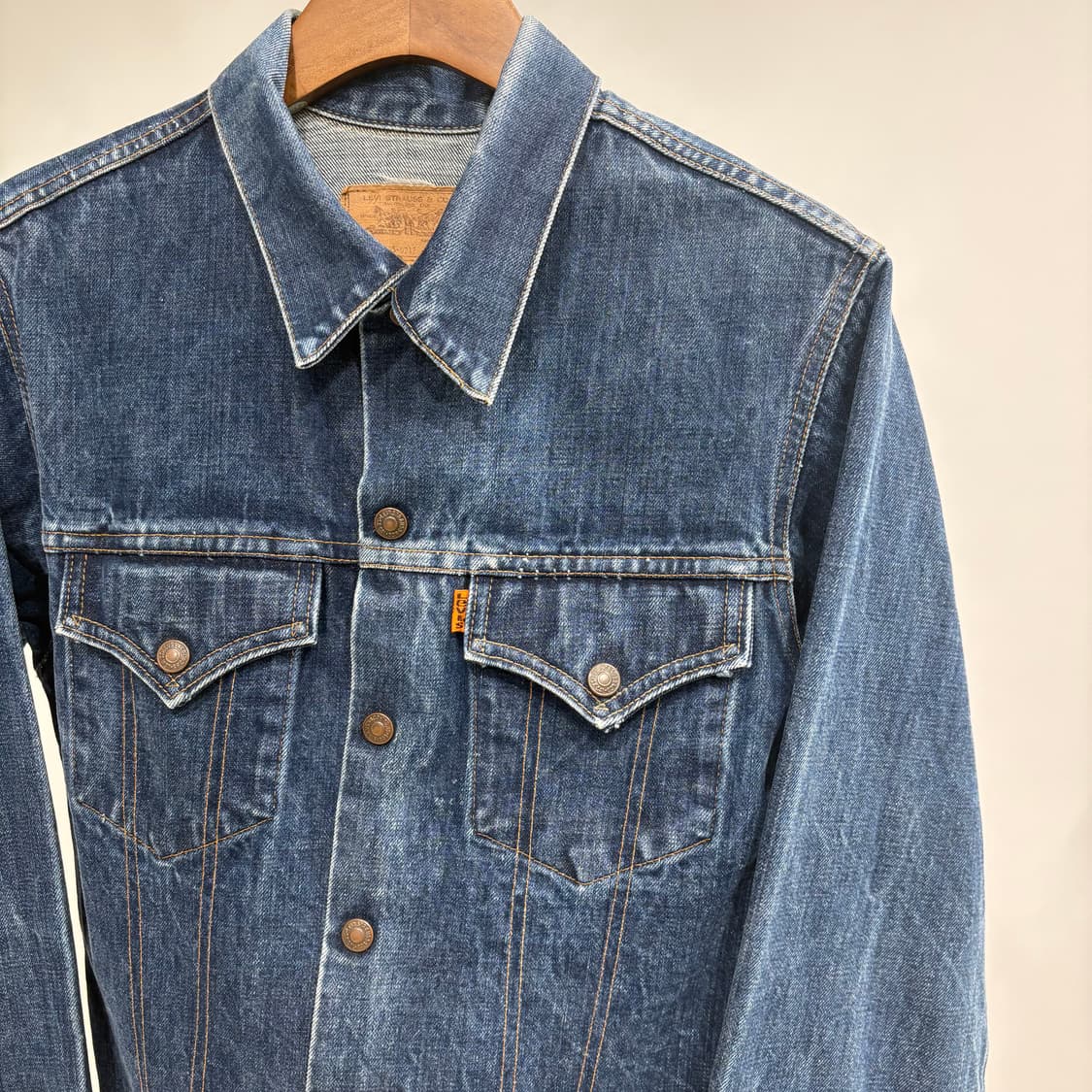 70s levis 오렌지탭 트러커자켓 상품이미지3