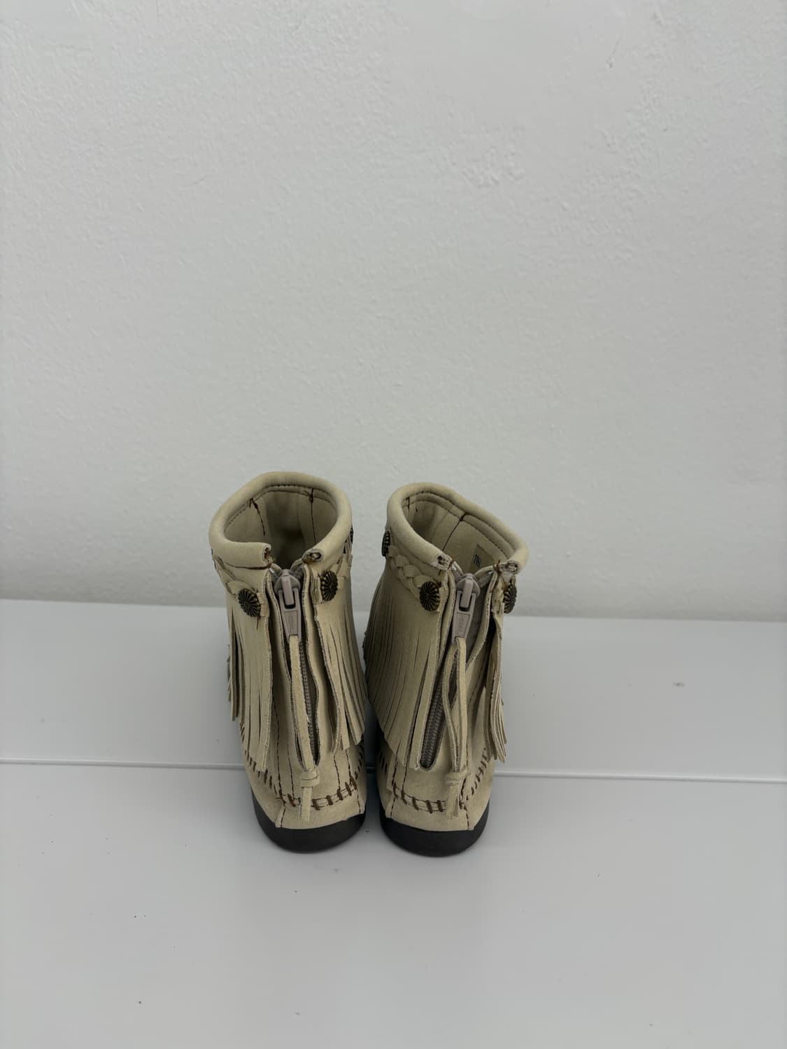 Minnetonka 프린지 부츠 스웨이드 상품이미지7