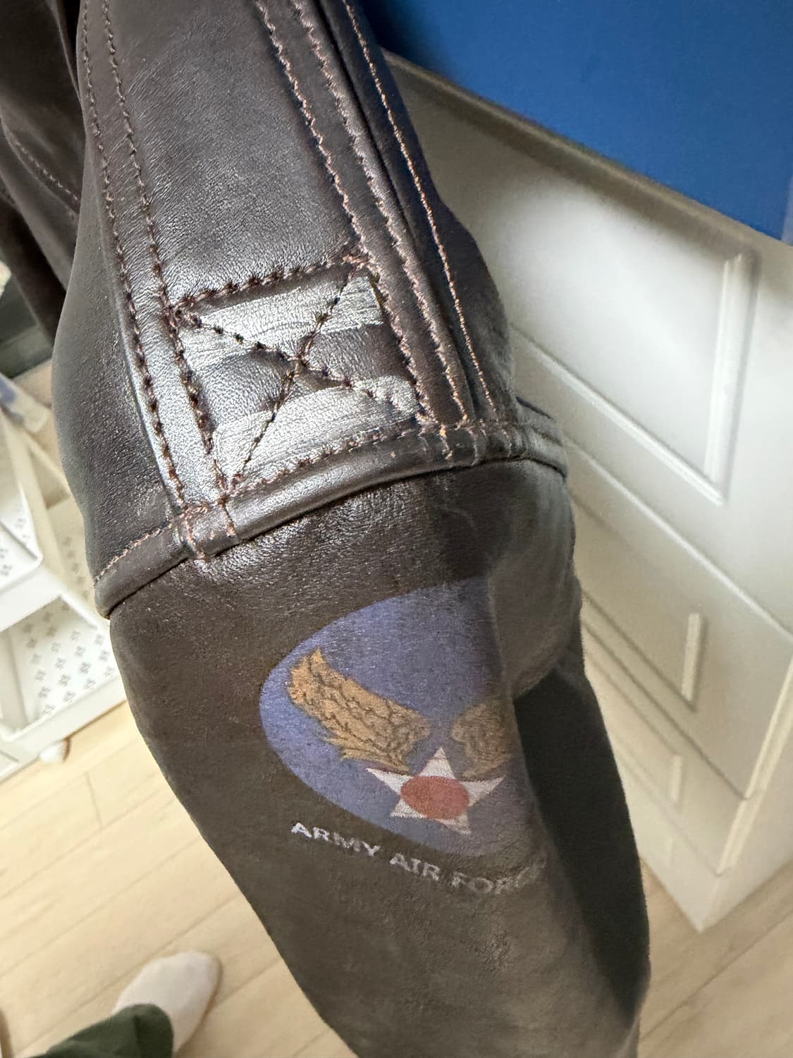 리얼시몬스 a2 말가죽 토이즈 맥코이 복각자켓 38사이즈 새제품 상품이미지9