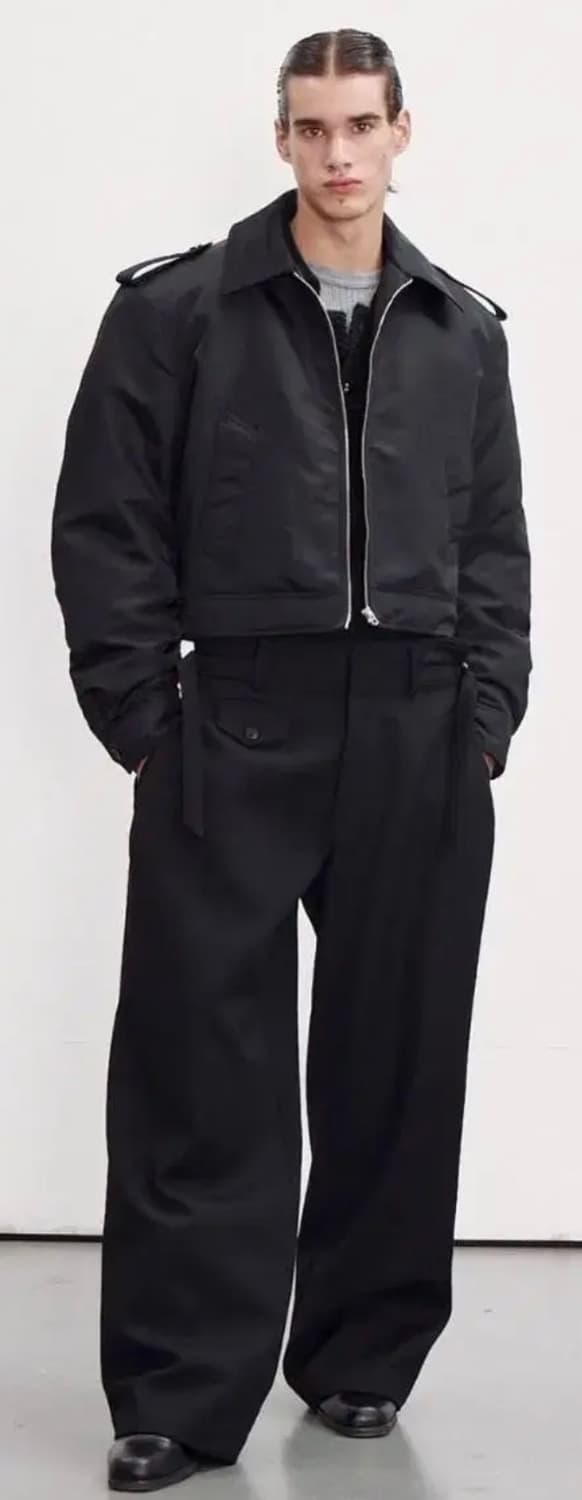 렉토 / 23FW 톨루즈 툴루즈 나일론 봄버 자켓 점퍼 블랙 / S 상품이미지1