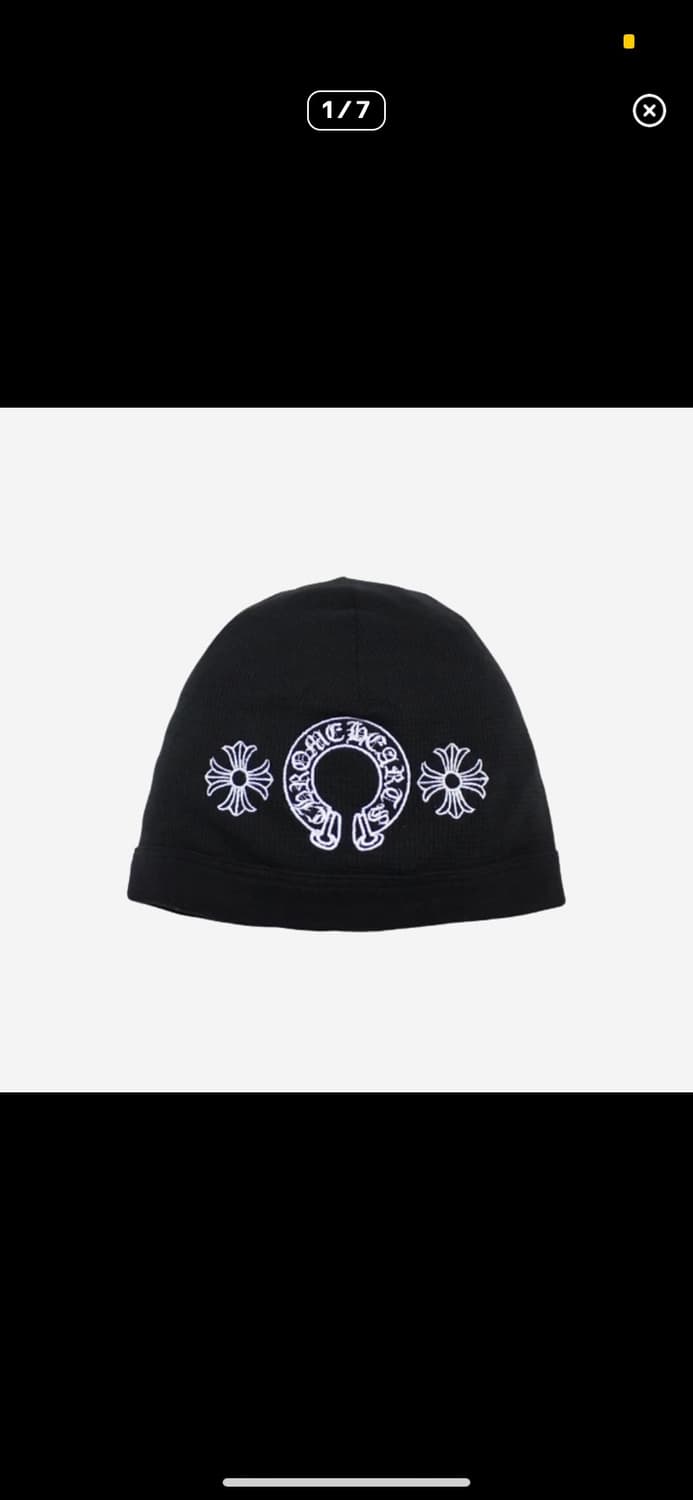 크롬하츠 홀스슈 스컬캡 비니 상품이미지1