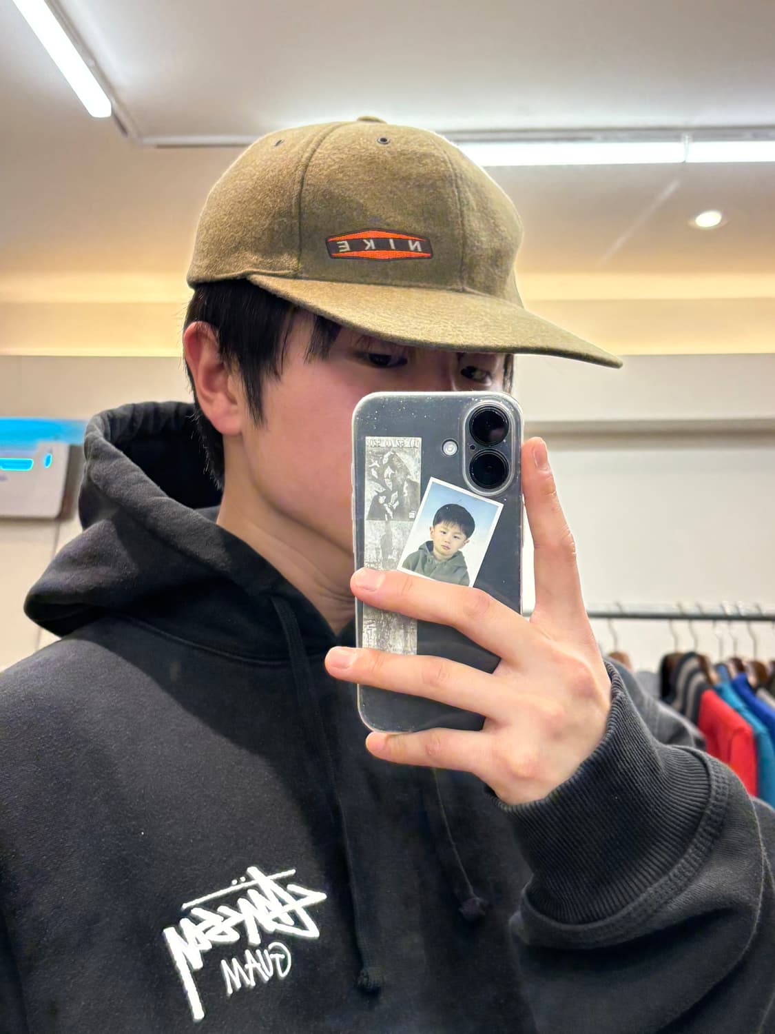 00s 나이키 올드스쿨 엠블럼 울 캡 상품이미지8