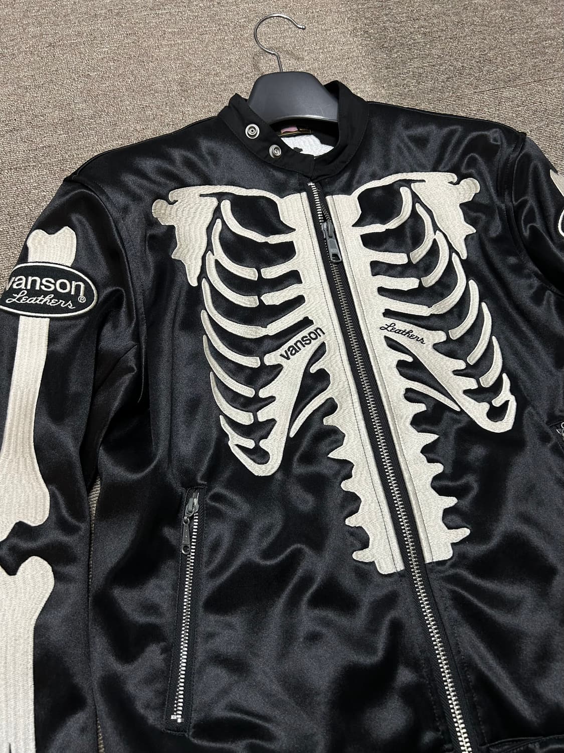 밴슨 본 레더 자켓 XL판매글 상품이미지2