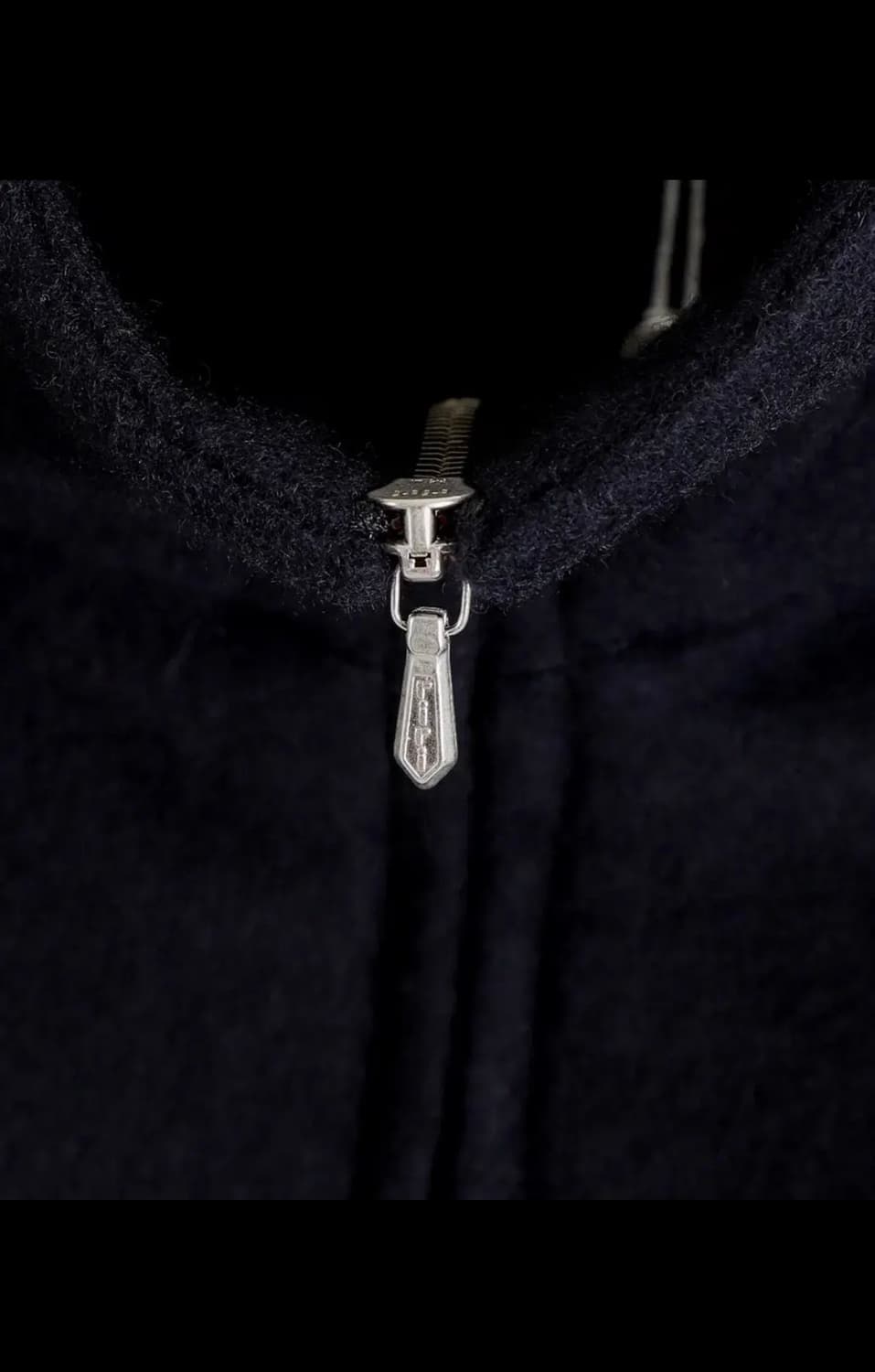 24fw 코모리 캐시미어 트랙자켓 네이비 상품이미지4