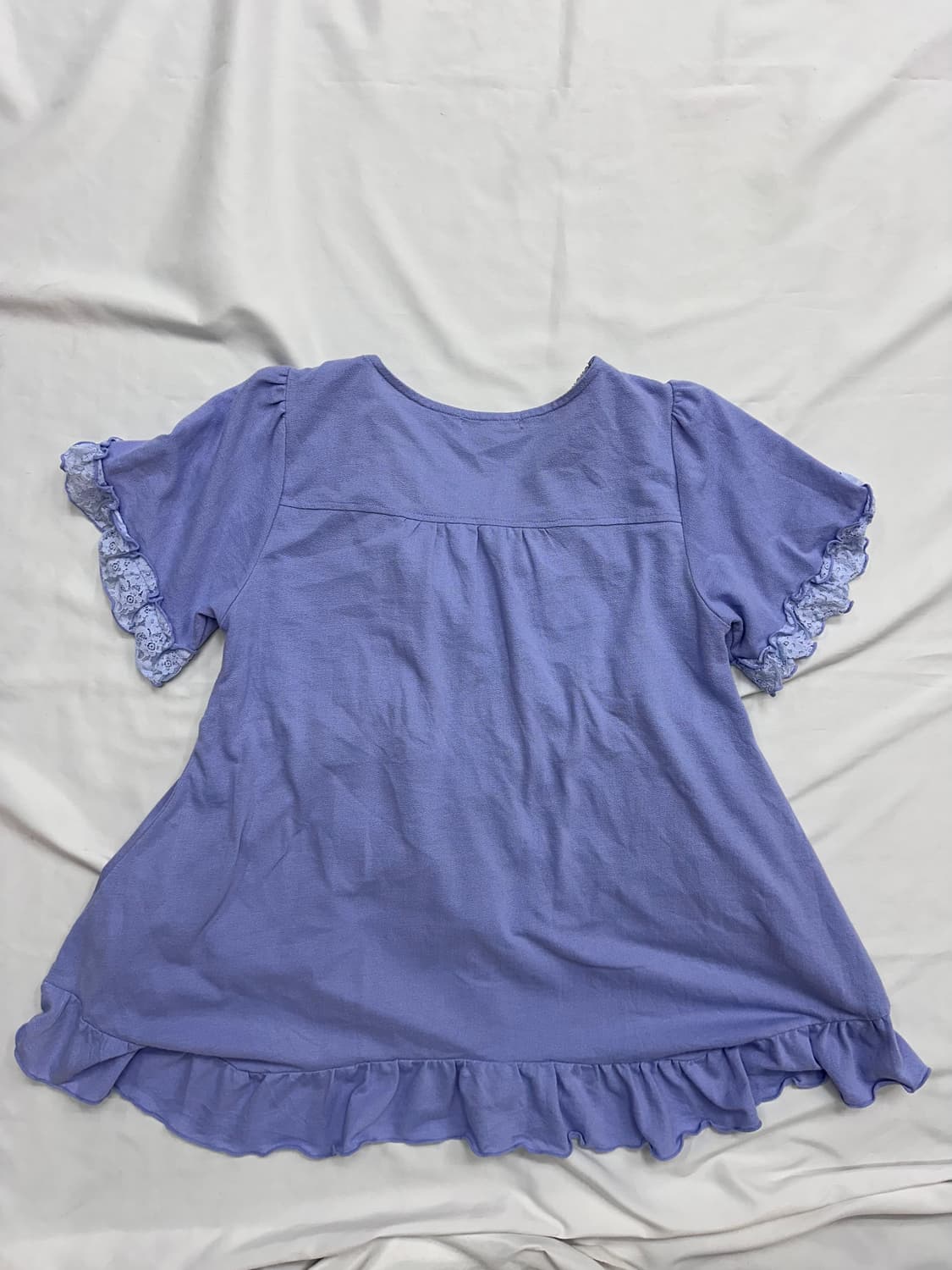 엑시즈팜 레이스 프릴반팔 상품이미지5