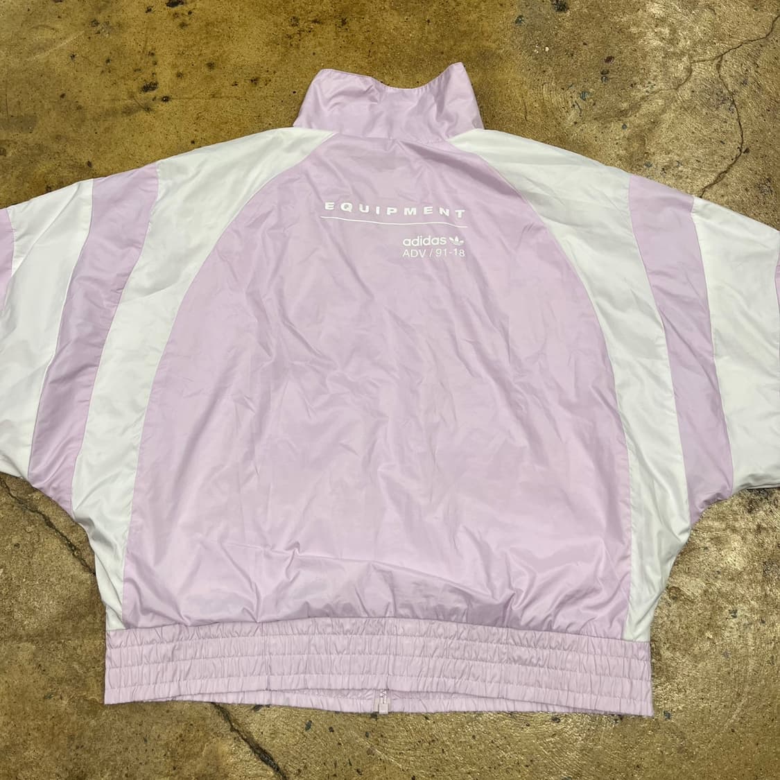 [정품] 아디다스 윈드브레이커 크롭 바람막이 라벤더 b10 상품이미지4