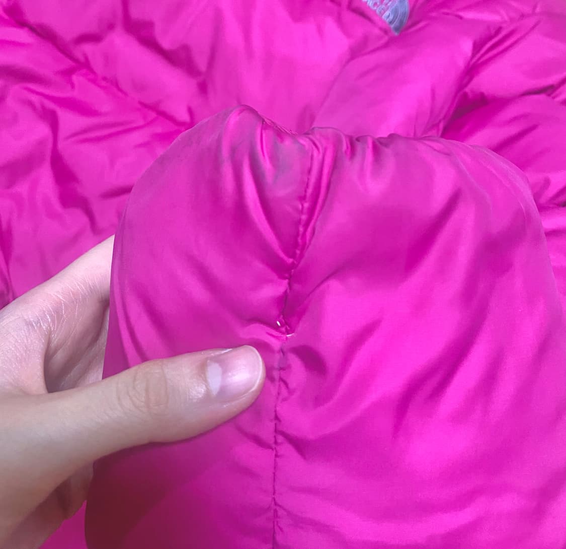 노스페이스 핫핑크 900 패딩 상품이미지3