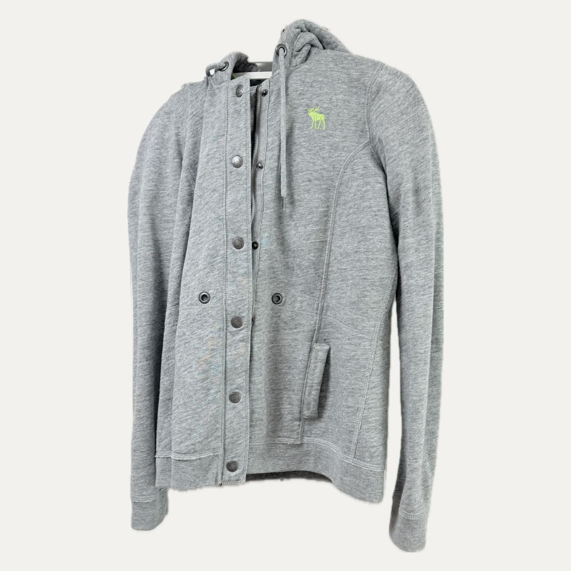 아베크롬비 후드집업 자켓 그레이 상품이미지1
