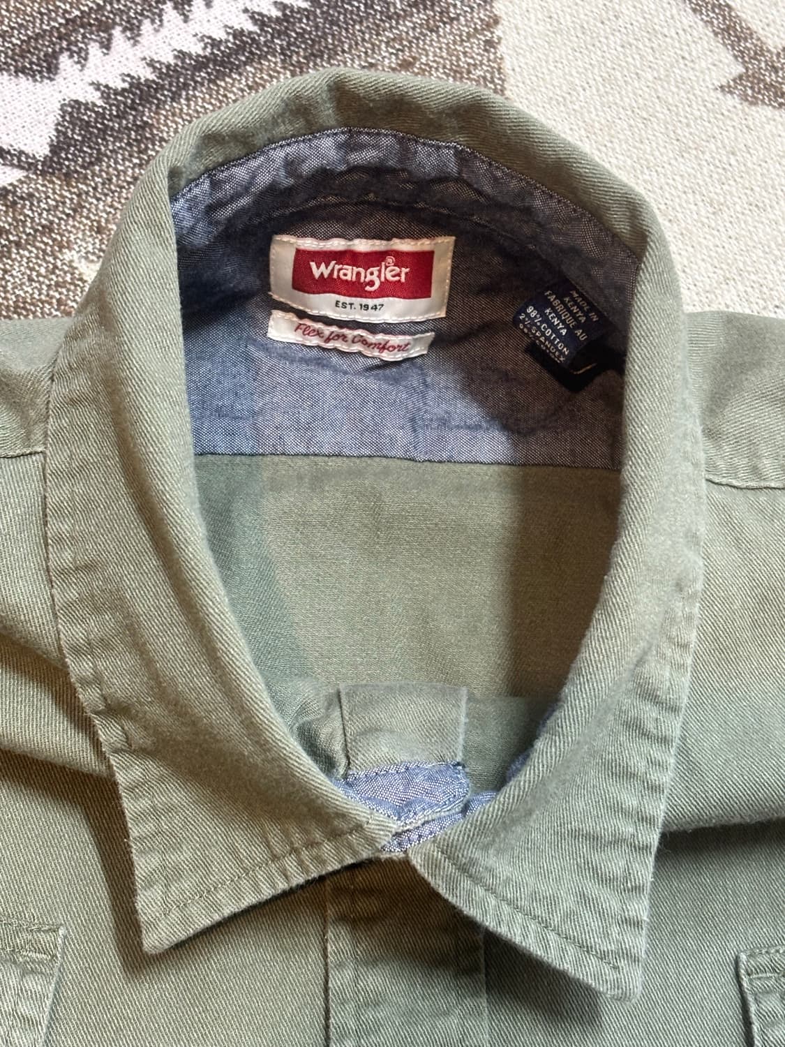 랭글러 워크셔츠  상품이미지4