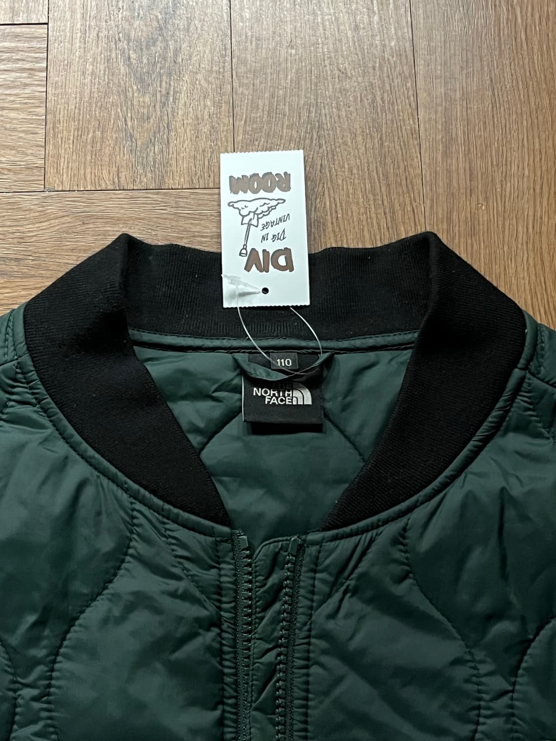 노스페이스 퀄팅 집업 경량패딩 상품이미지3