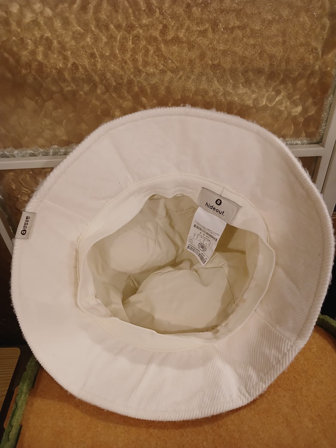 하이드아웃 & 삼립호빵 콜라보 정품 남여공용 뽀글이 벙거지 XXX 상품이미지4