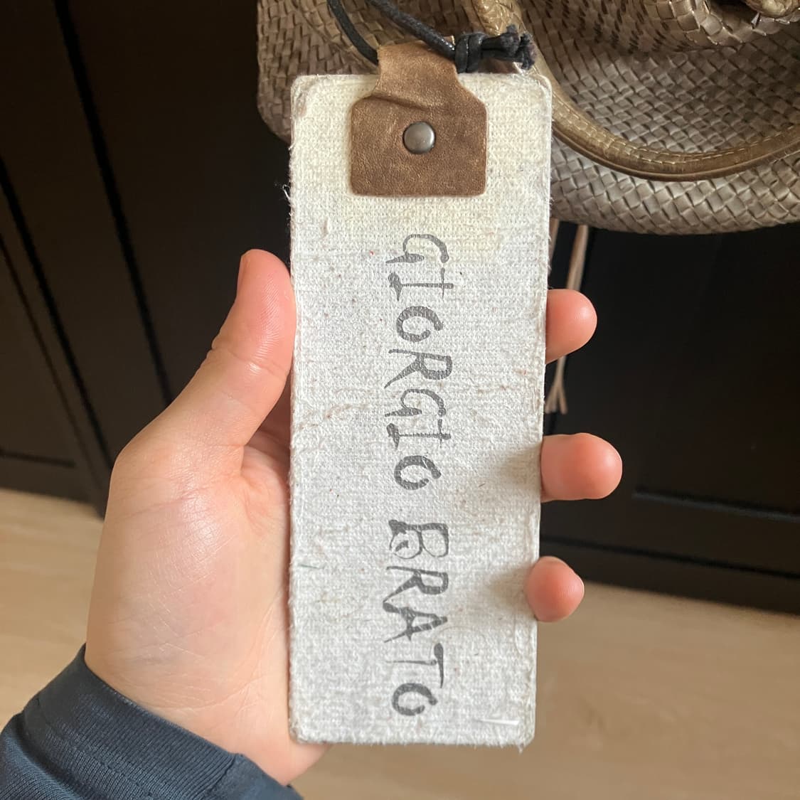 Giorgio Brato hand dyed leather bag 상품이미지3