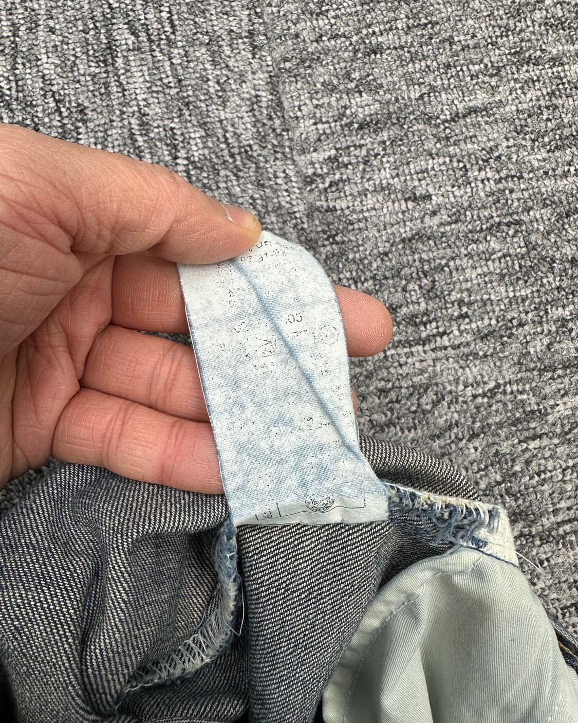 (허단37)90'S 리바이스 02577 오렌지탭 부츠컷-M1692 상품이미지6