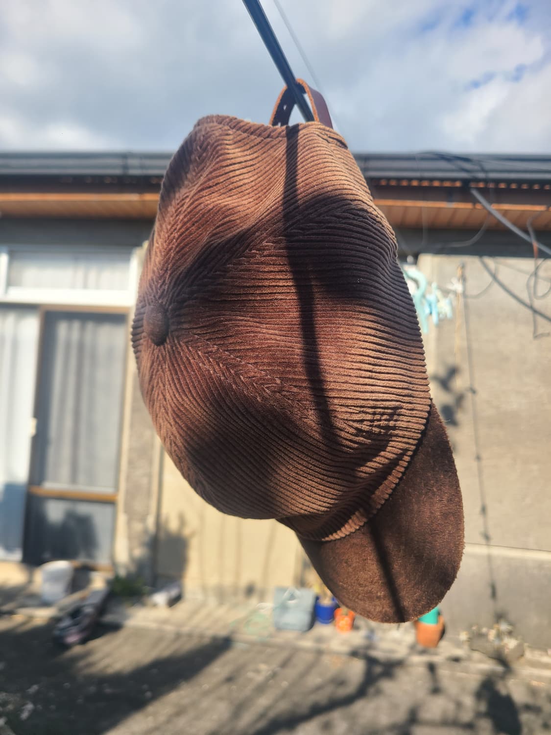 Hender Scheme - Corduroy Suade Brim Cap 상품이미지1