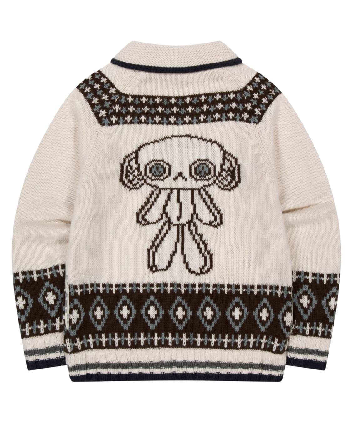 코이세이오 모시 코위찬 니트자켓 아이보리 상품이미지4