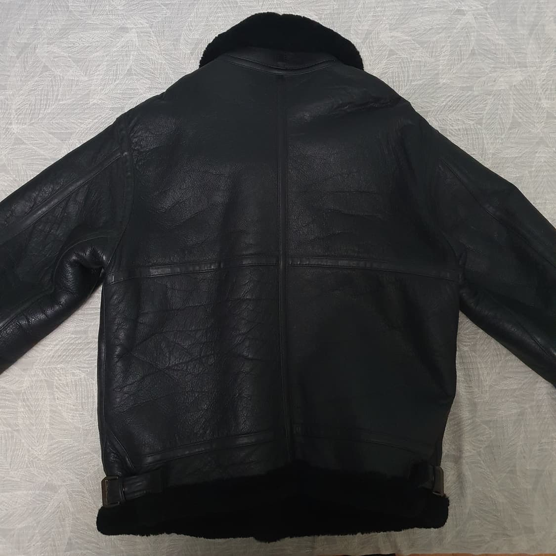 양가죽 빈티지 B3 무스탕 자켓 상품이미지4