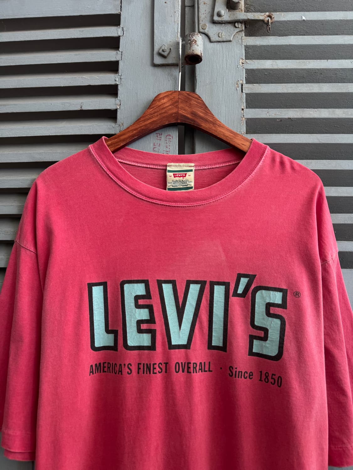 [M]80's 리바이스 Made In USA 가먼트다잉 티셔츠 상품이미지2