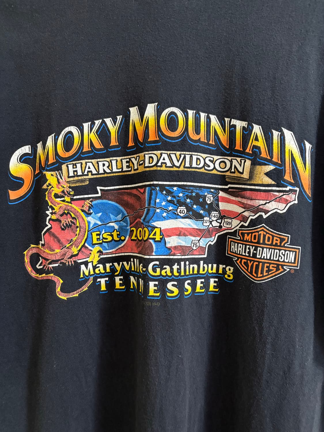 빈티지 할리데이비슨 “Got Asphalt?” 티셔츠 상품이미지6