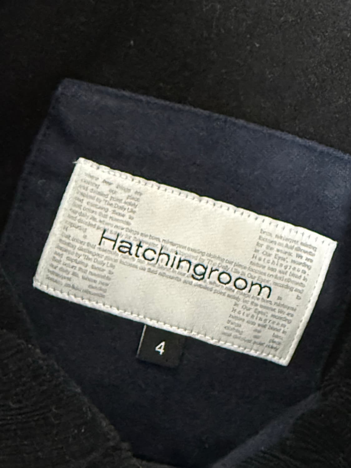 해칭룸 vtg 봄버 자켓 상품이미지4