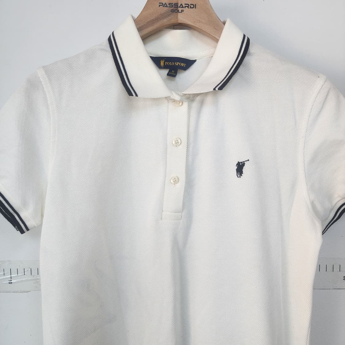 폴로 스포츠 흰색 카라 원피스 상품이미지2