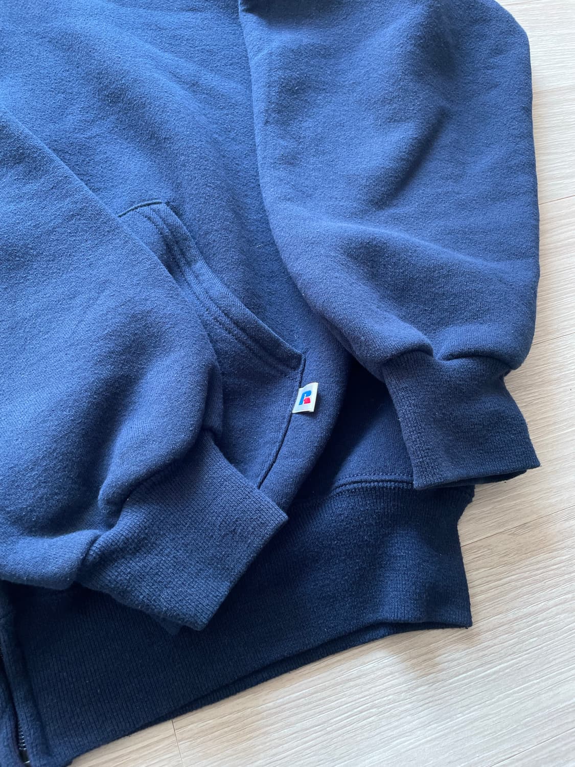 90s USA russell athletic hoodie zip 러셀 상품이미지4