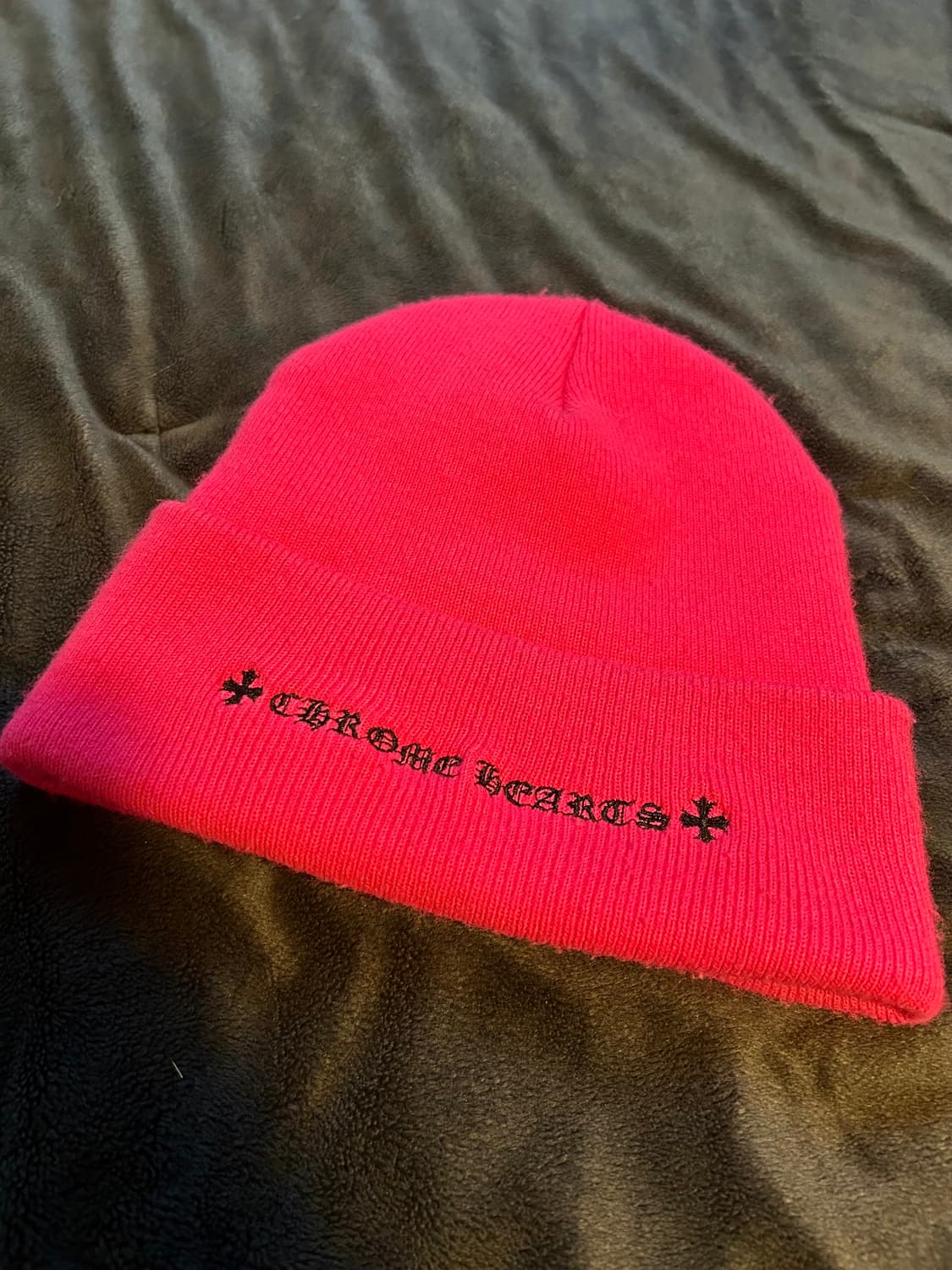 크롬하츠 트리플 크로스 비니 핑크 상품이미지4