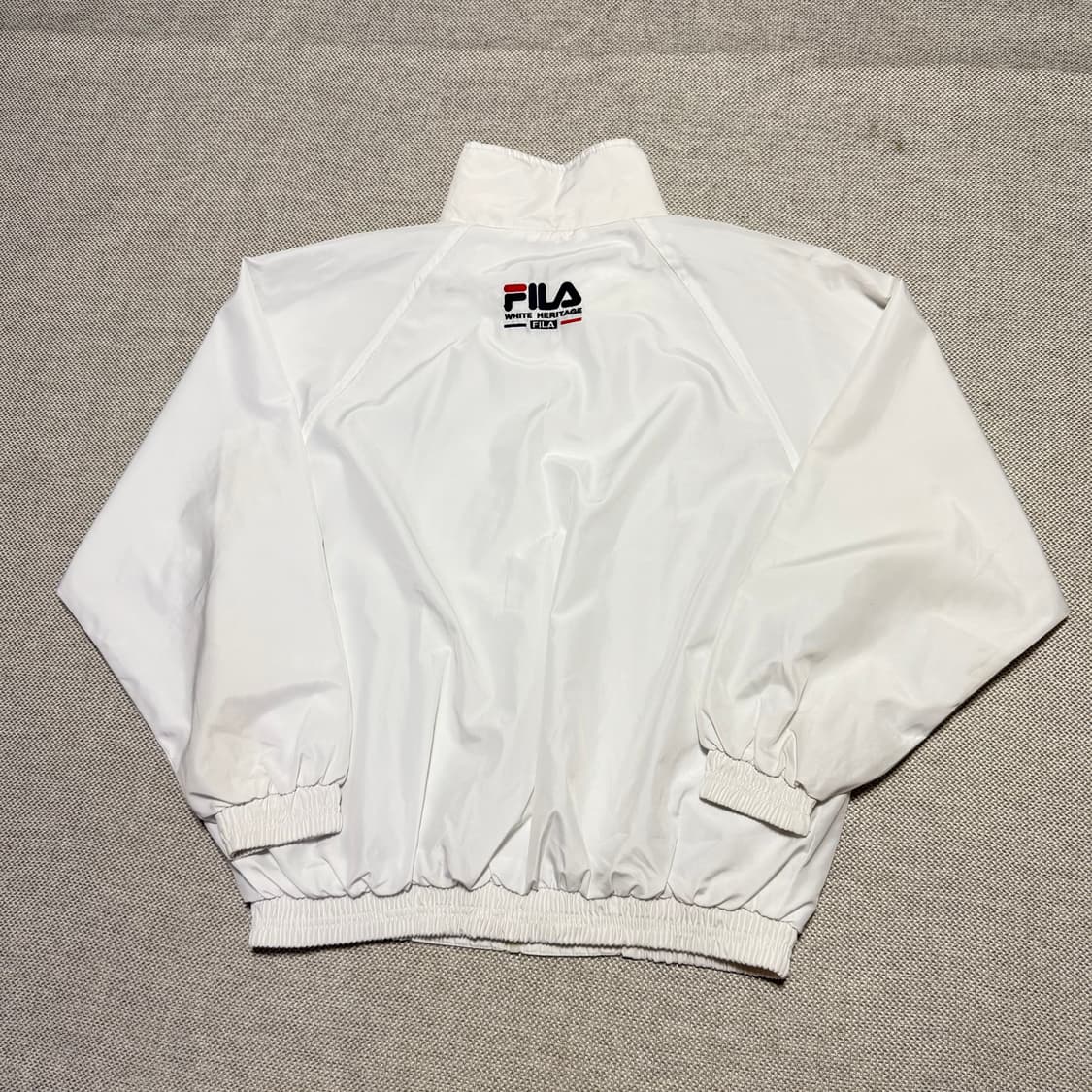 휠라 FILA 화이트 올드스쿨 바람막이 상품이미지4