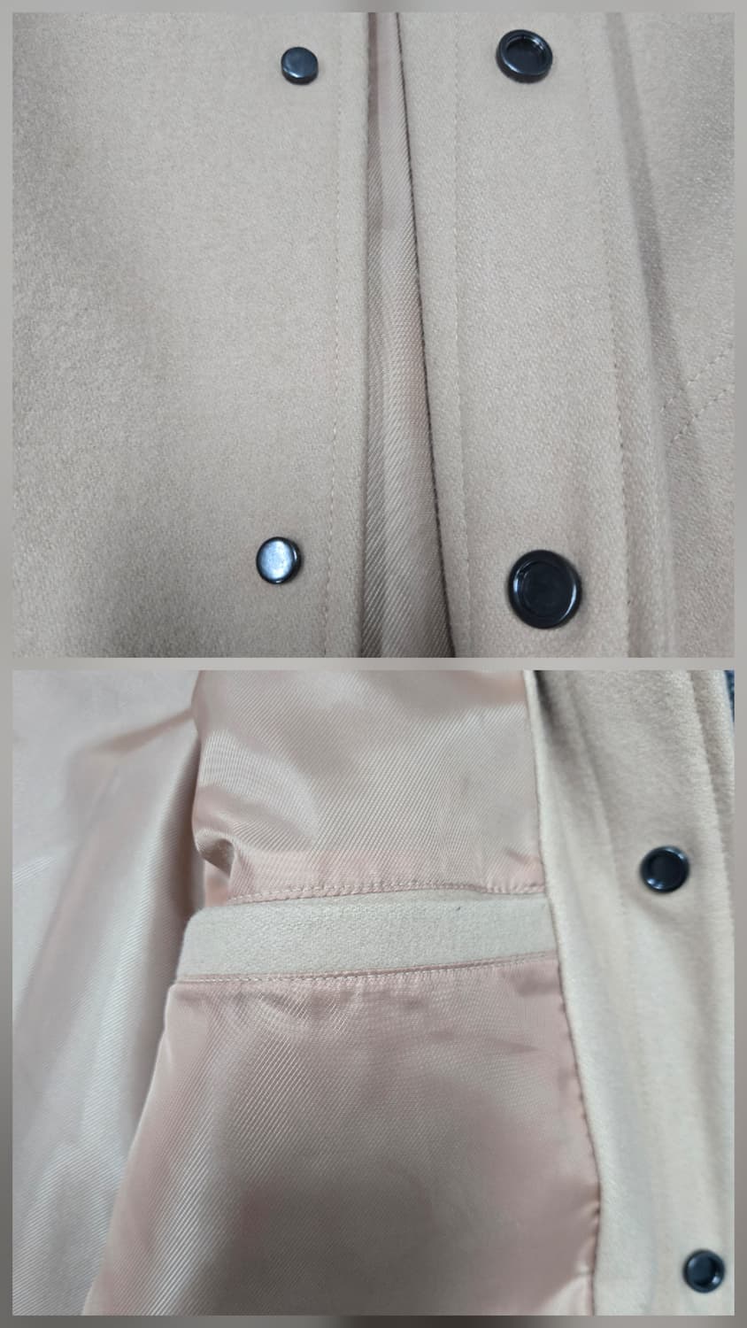 앤더슨벨 요한슨 울 코치 자켓 베이지 상품이미지5