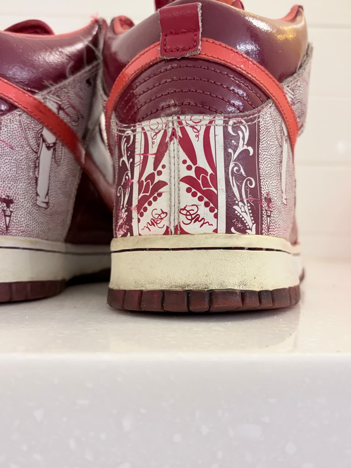 [희귀] 2006년식 나이키 덩크 하이 프리미엄 '바로크' (270mm) 상품이미지4