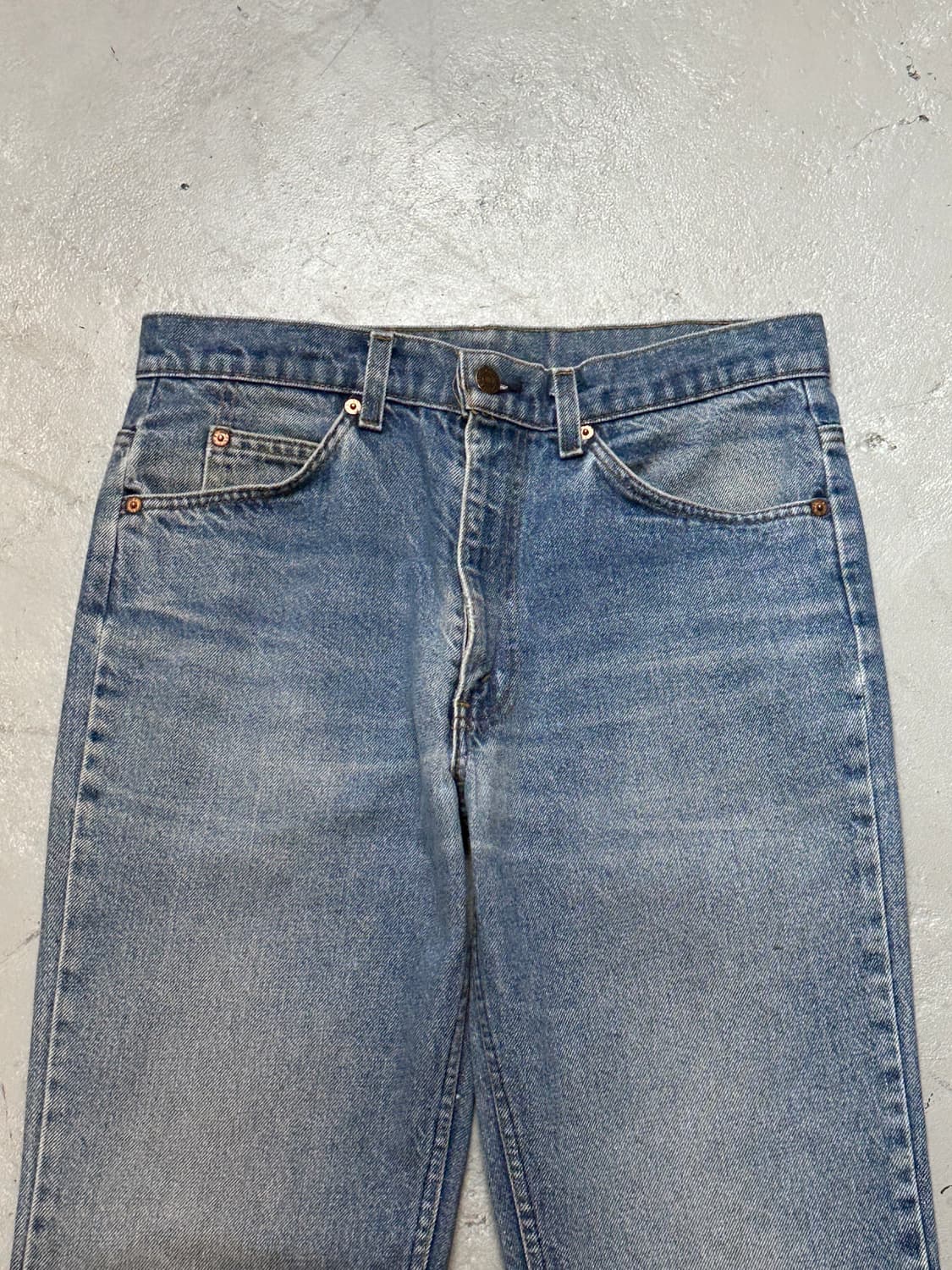 80's USA Made 리바이스 517 부츠컷 플레어진 상품이미지5