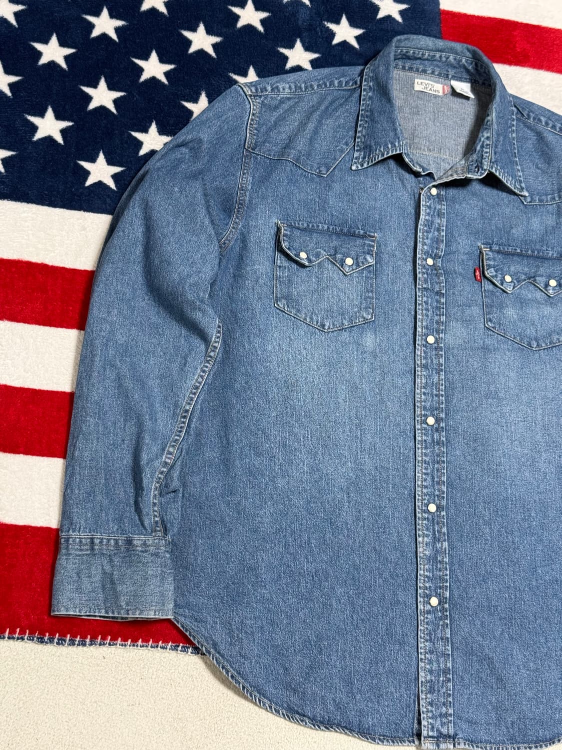 리바이스 웨스턴셔츠 Levi’s Western Shirt [XL] 빈티지 상품이미지3