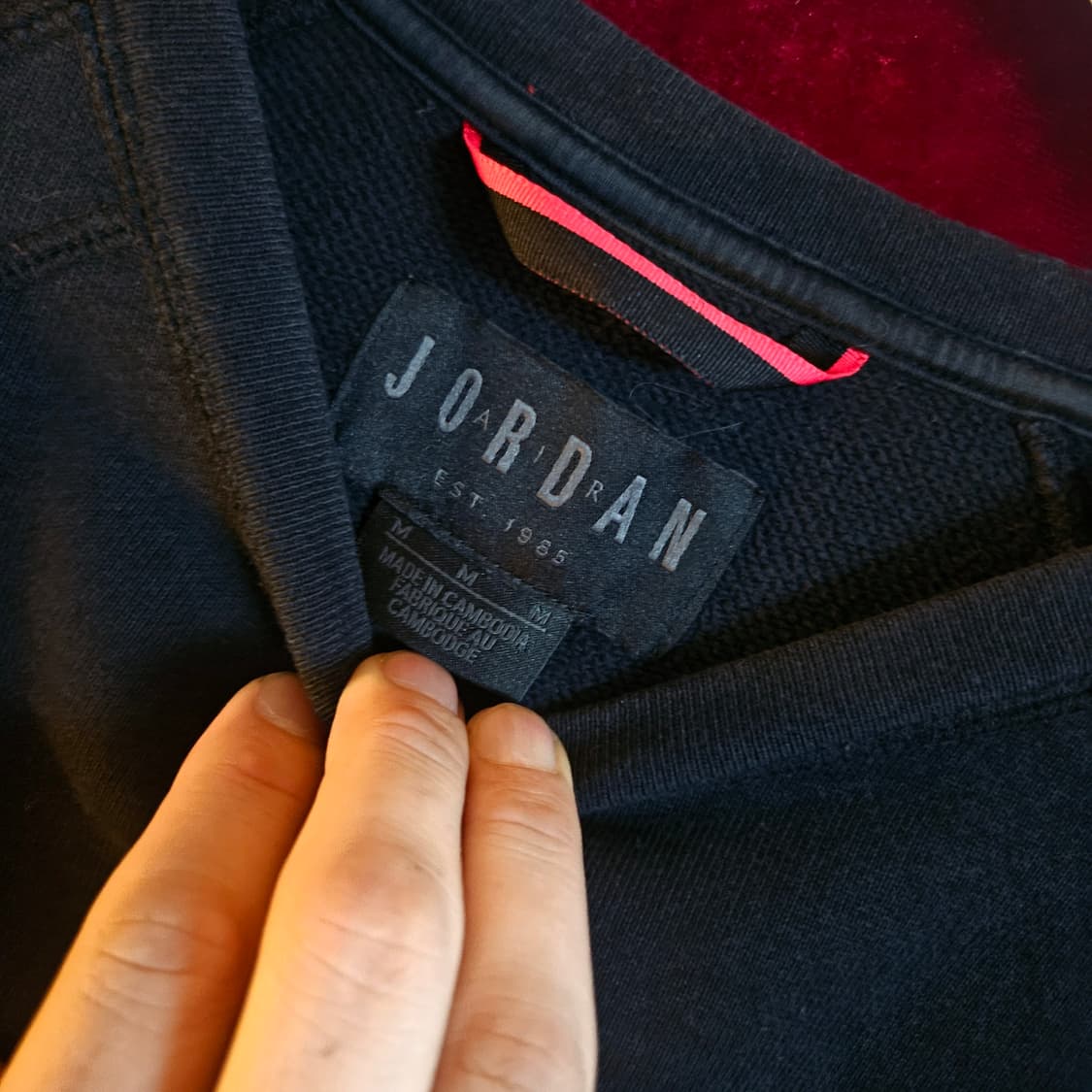 나이키 조던(Jordan) 반팔 크루넥 맨투맨 티셔츠 M size 상품이미지5