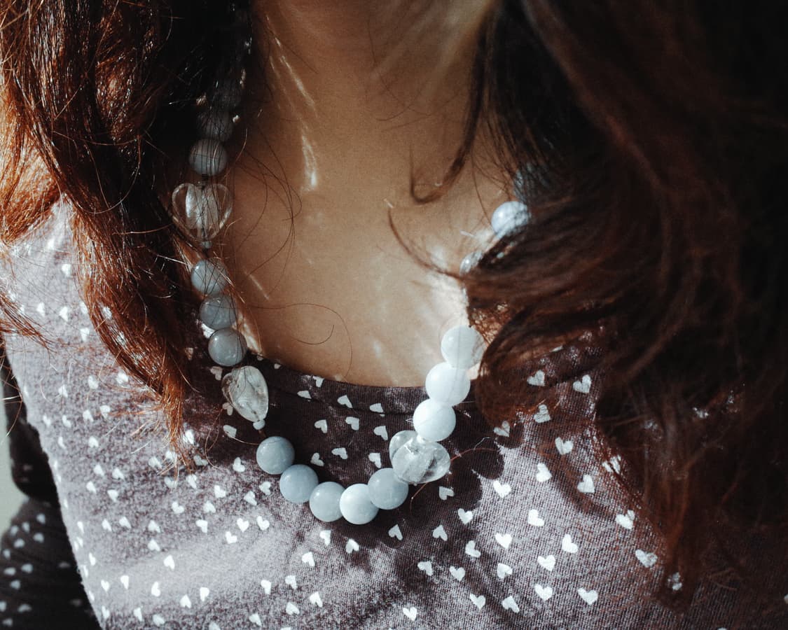 pale candy heart necklace 상품이미지7