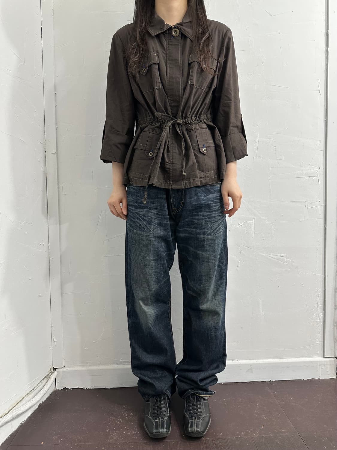 edwin blue trip denim pants 상품이미지4