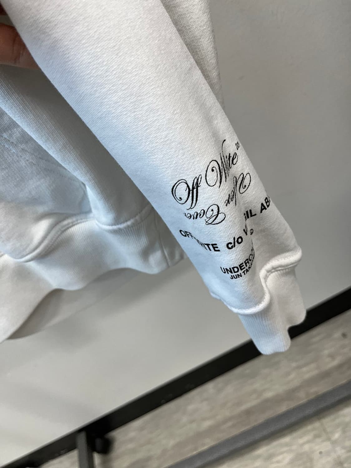 95) 오프화이트x언더커버 리버시블 후드티  상품이미지3