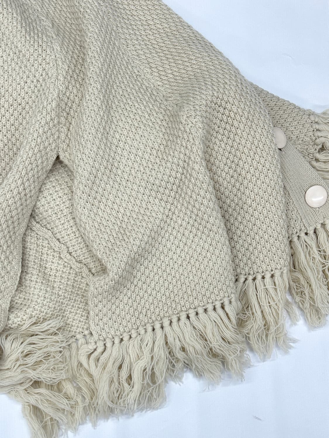 ❄️사와코의 태슬 케이프 ❄️ 망토 판초 니트 겨울 에스닉 히피 그런지 상품이미지9