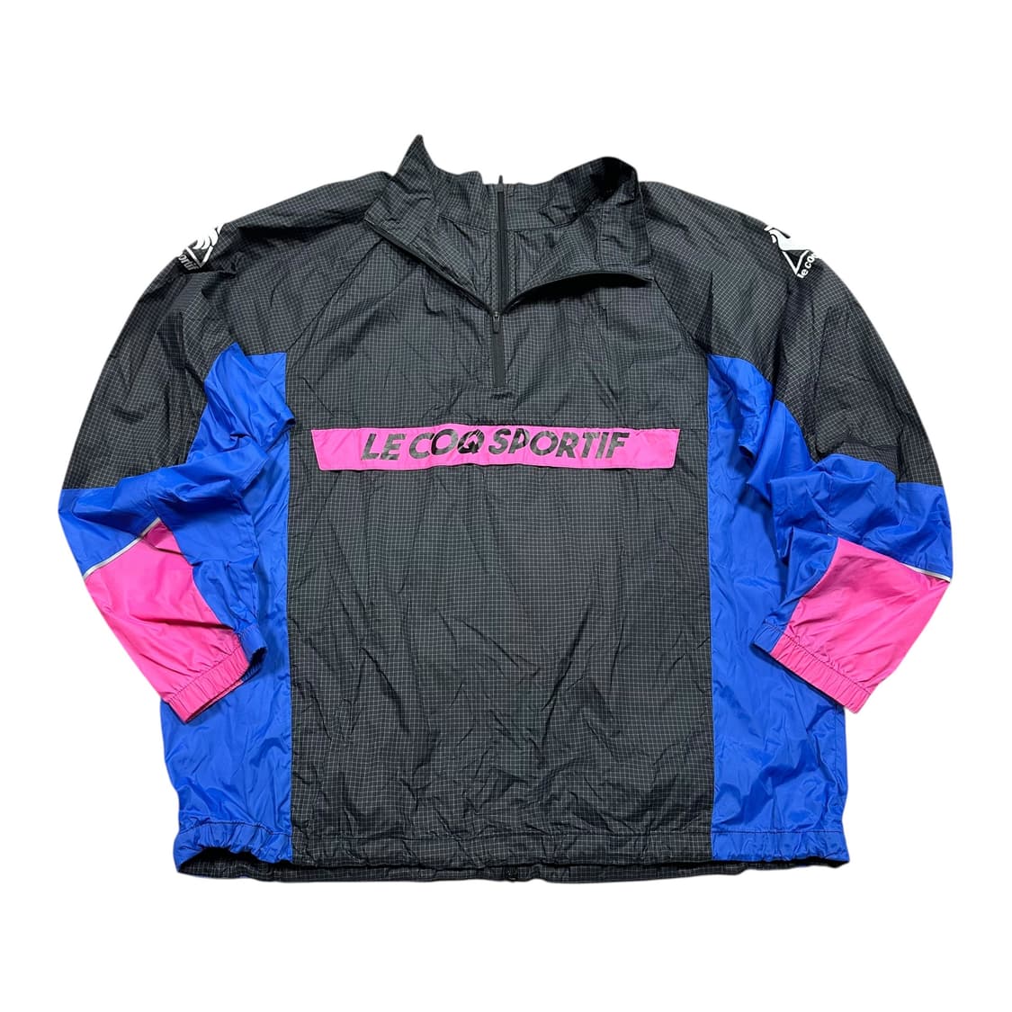 ✨ (만원 빈티지) 르꼬끄 레이서 2way 경량 바람막이  상품이미지2