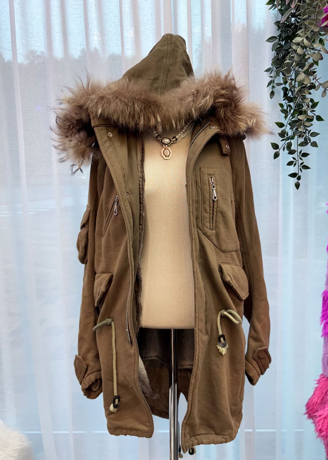 내피분리 롱야상 상품이미지1