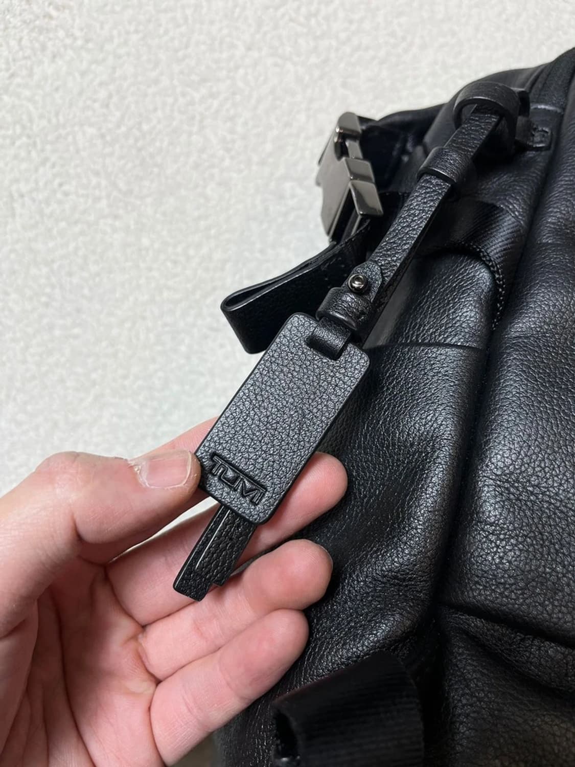 투미 Mezzanine Pat 미니 가죽 백팩 Q1236 상품이미지6