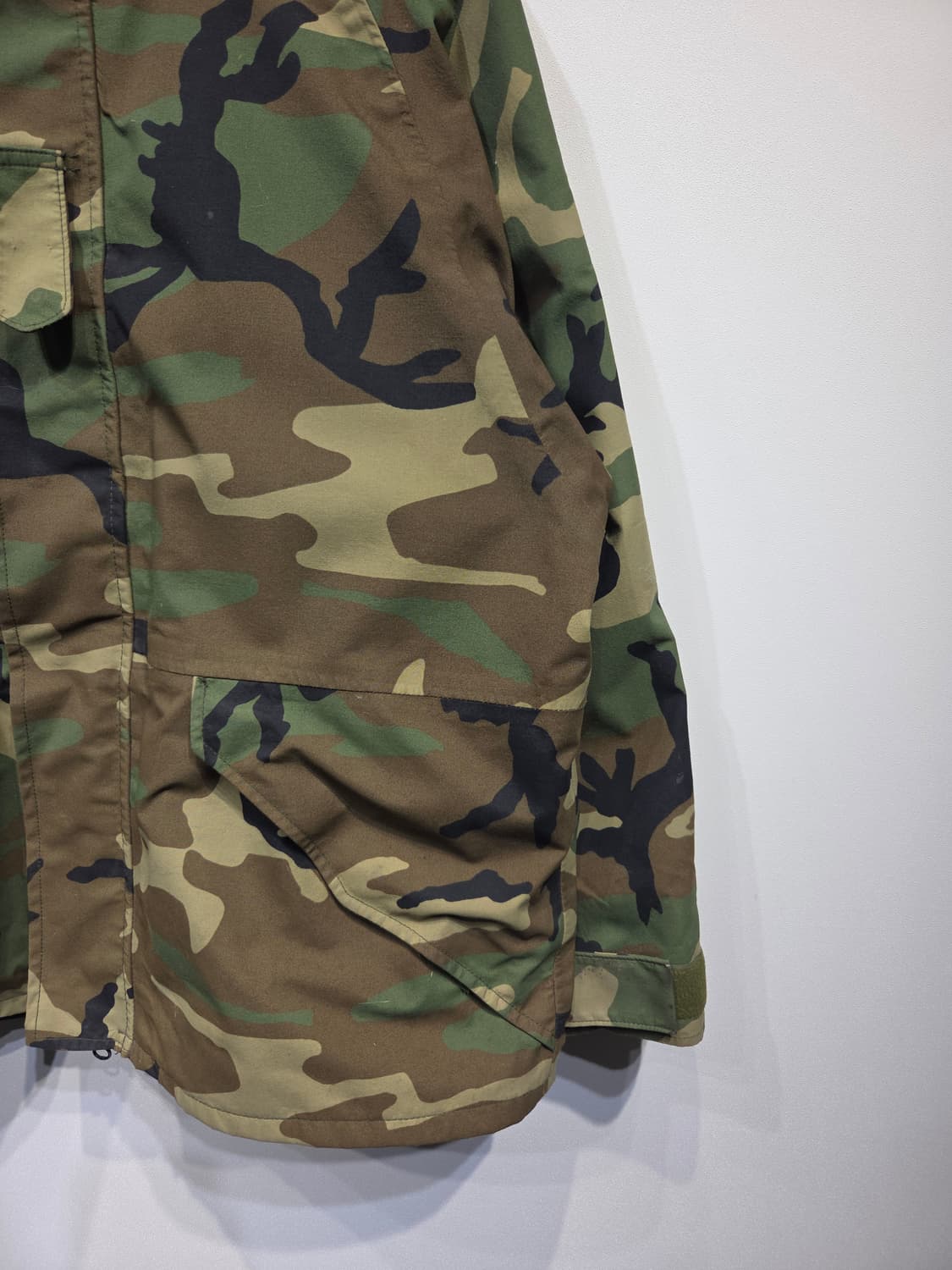 미군 오리지널 우드랜드 ECWCS 1세대 고어텍스 파카 상품이미지5