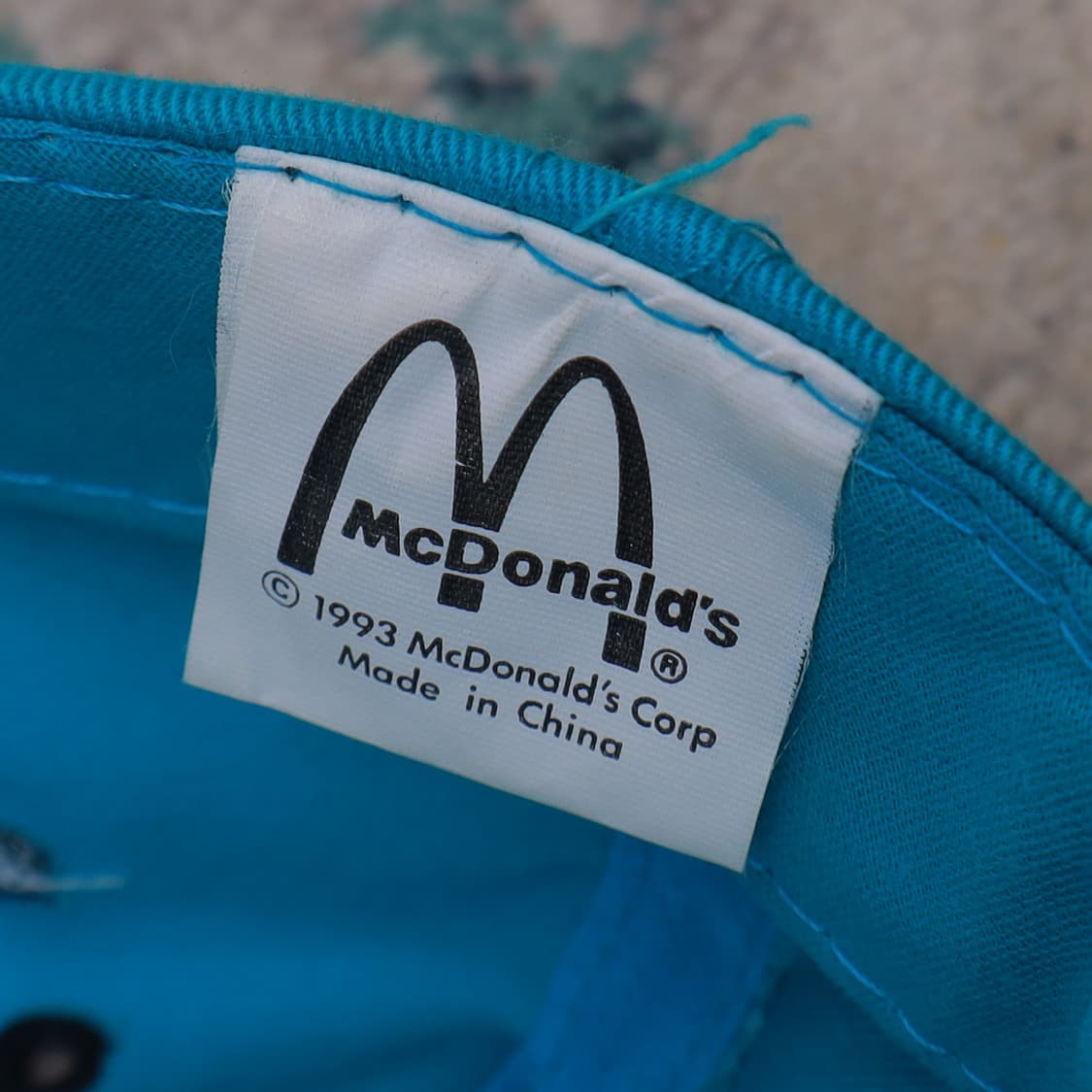 VTG 빈티지 1994년 미국 시카고 월드컵 x 맥도날드 볼캡 상품이미지5