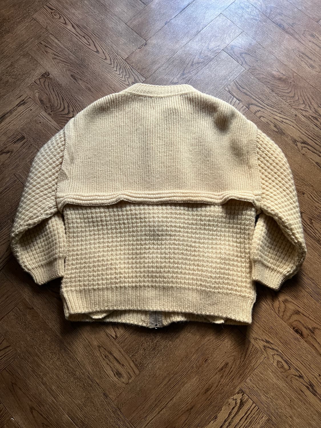 [S]90's 아일랜드제 피셔맨 집업 스웨터 상품이미지7