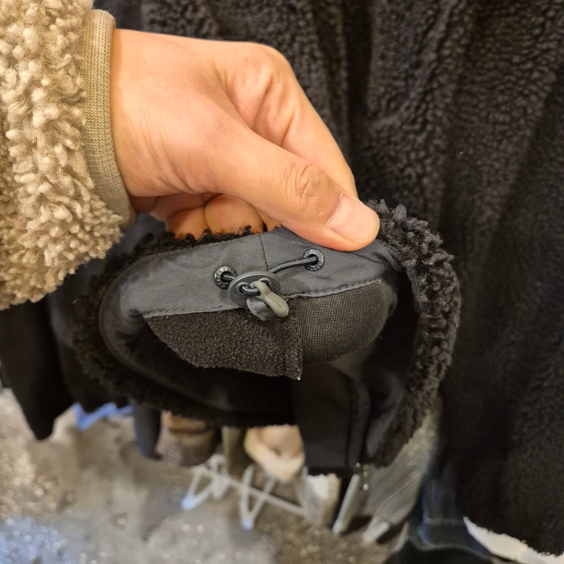 XL(착샷잇음) 노스페이스 블랙 후리스자켓  상품이미지7